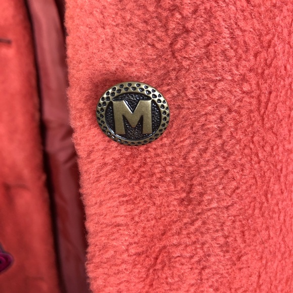 Bob Mackie Wearable Art Coat Boho Orange L - Picture 7 of 7